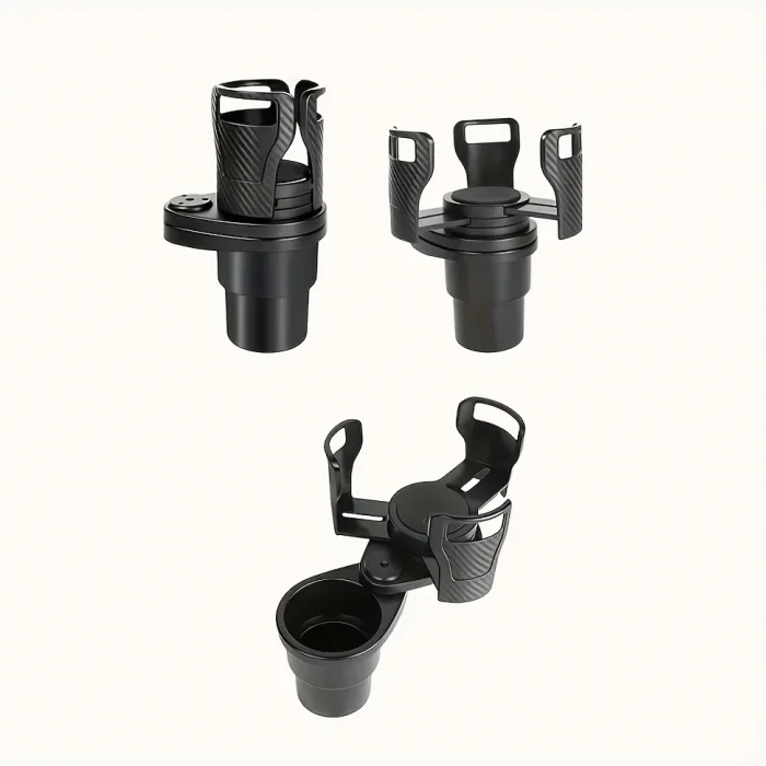 BUĞZ 2’si 1 Arada Ayarlanabilir Araç Bardak Tutucu, Genişleyebilir Üst Kısım 3”-6.2”, Şişe Adaptörü, Araba Organizatörü, Dayanıklı Taban, Ramblers Hydroflask Uyumlu, Modern Araç Düzenleyic