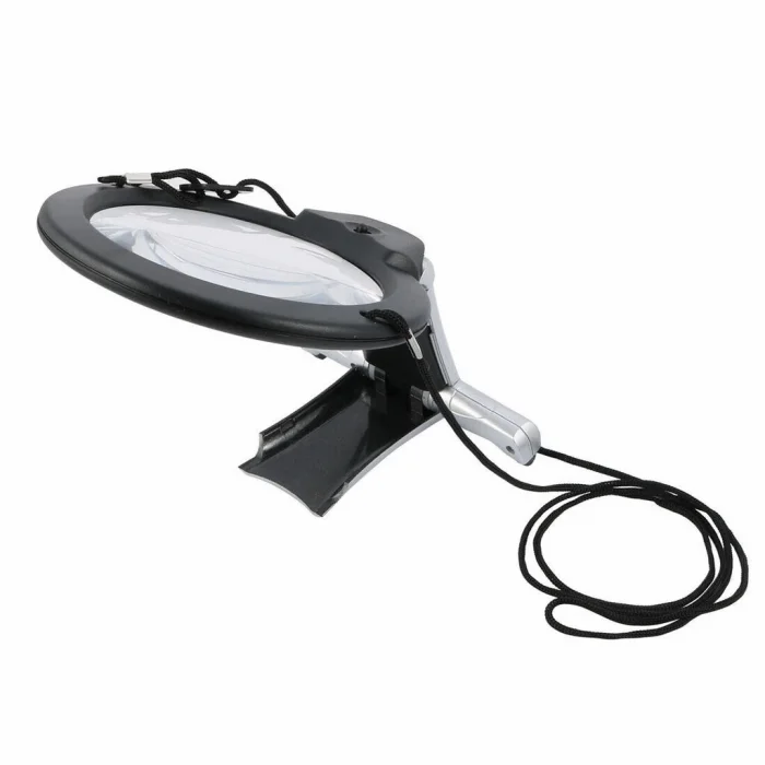 BUĞZ 2x 6x Led Eller Serbest,boyun Asılı,dıkış,okuma İçin En Uygun Büyüteç 11b1