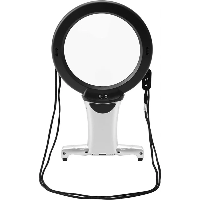 BUĞZ 2x 6x Led Eller Serbest,boyun Asılı,dıkış,okuma İçin En Uygun Büyüteç 11b1