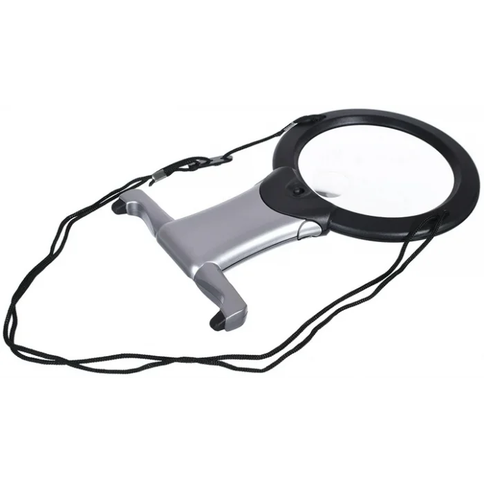 BUĞZ 2x 6x Led Eller Serbest,boyun Asılı,dıkış,okuma İçin En Uygun Büyüteç 11b1 - BUĞZ