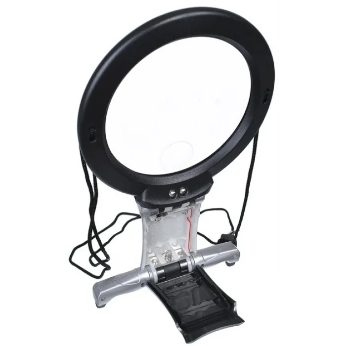 BUĞZ 2x 6x Led Eller Serbest,boyun Asılı,dıkış,okuma İçin En Uygun Büyüteç 11b1 - BUĞZ