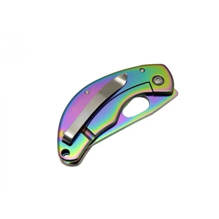 BUĞZ 3-1 Çakı Gökkuşağı Mini 12 Cm Manuel, Kemerlikli