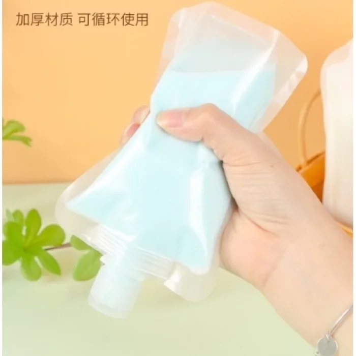 BUĞZ 3 Adet 100ml Krem Şampuan Kabı Tekrar Kullanılabilir Set