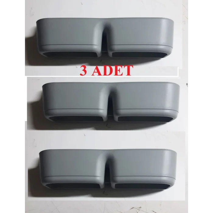 BUĞZ 3 Adet Banyo Terlik Tutucu - Kapı Arkası Pratik Raf - Terlik Tutucu