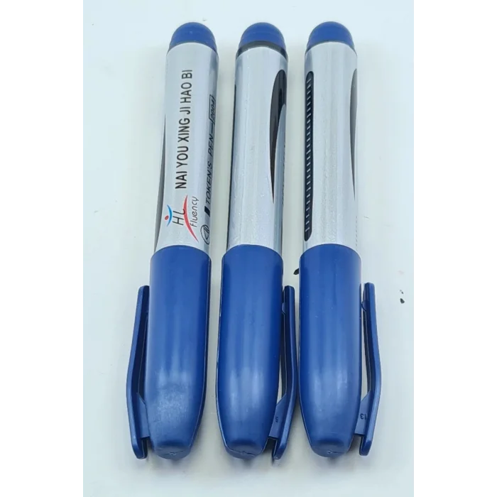 BUĞZ 3 Adet Mavi Koli Kalemi - Çuval- Tahta Kalemi