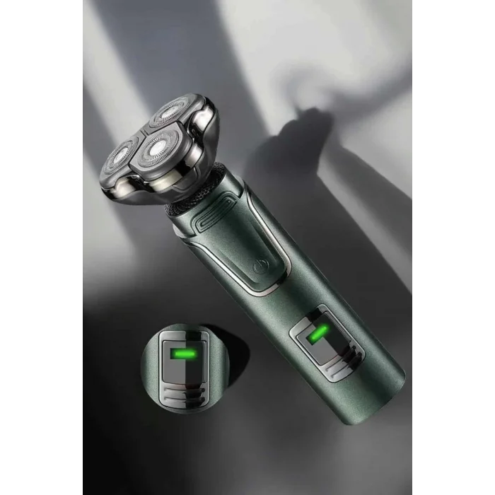  3 Başlıklı Profesyonel Saç ve Sakal Bakım Seti Vücut, Burun ve Kulak Tüy Alma