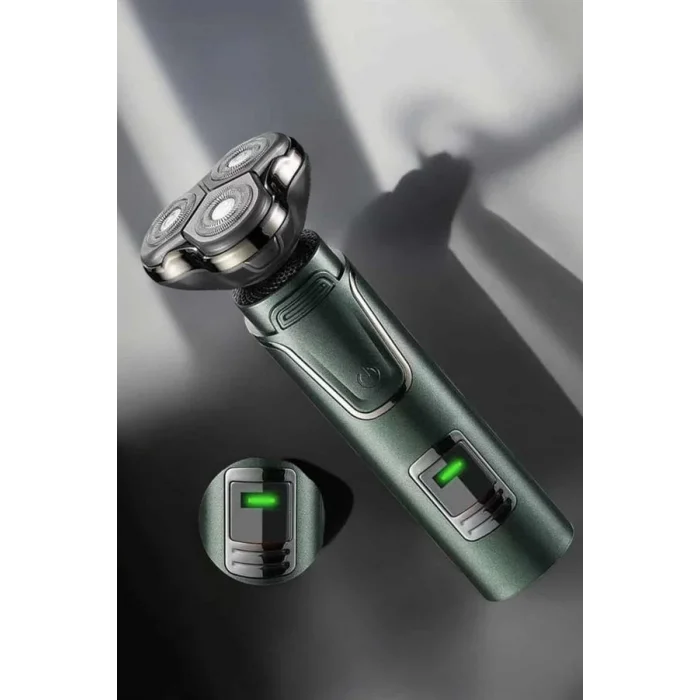  3 Başlıklı Profesyonel Saç ve Sakal Bakım Seti Vücut, Burun ve Kulak Tüy Alma