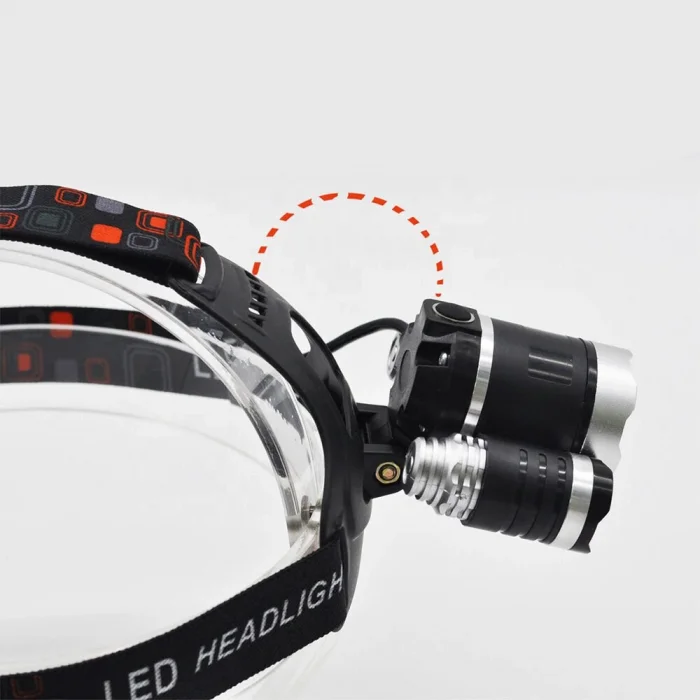 BUĞZ 3 Başlıklı Şarjlı Kafa Feneri Wt-256