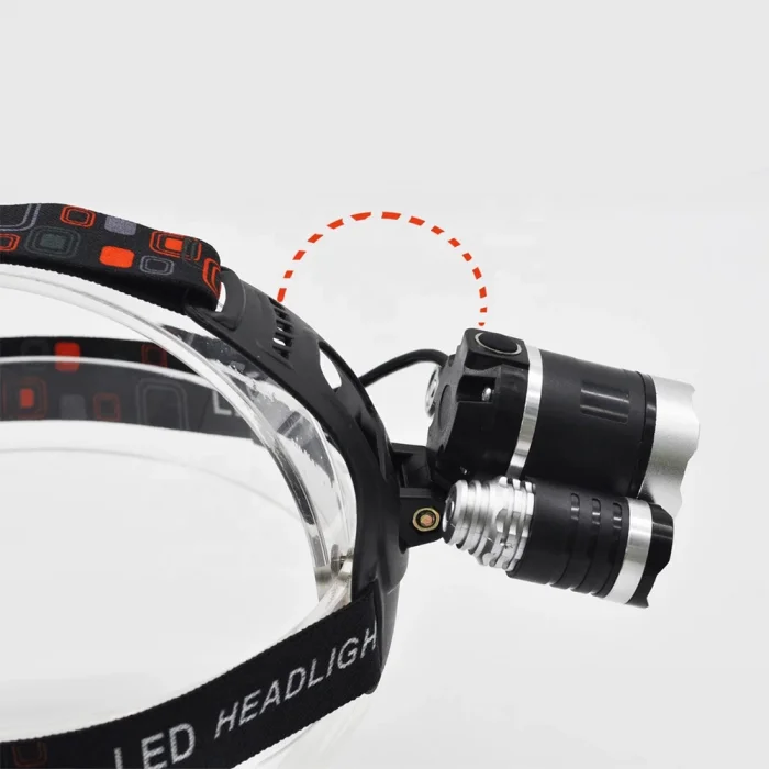 BUĞZ 3 Başlıklı Şarjlı  Kafa Feneri   Wt-256 - Lisinya