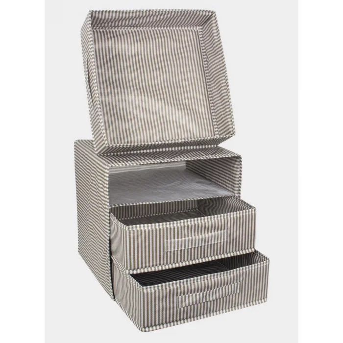 BUĞZ 3 Bölmeli Çekmece , Çok Amaçlı Organizer - Çorap Çamaşır Organizer - Masa Üstü Düzenleyici ( BUĞZ )