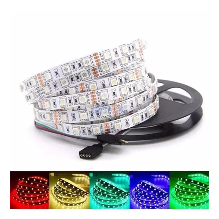 BUĞZ 3 Çipli Rgb İç Mekan Şerit Led 5 Metre - Lisinya