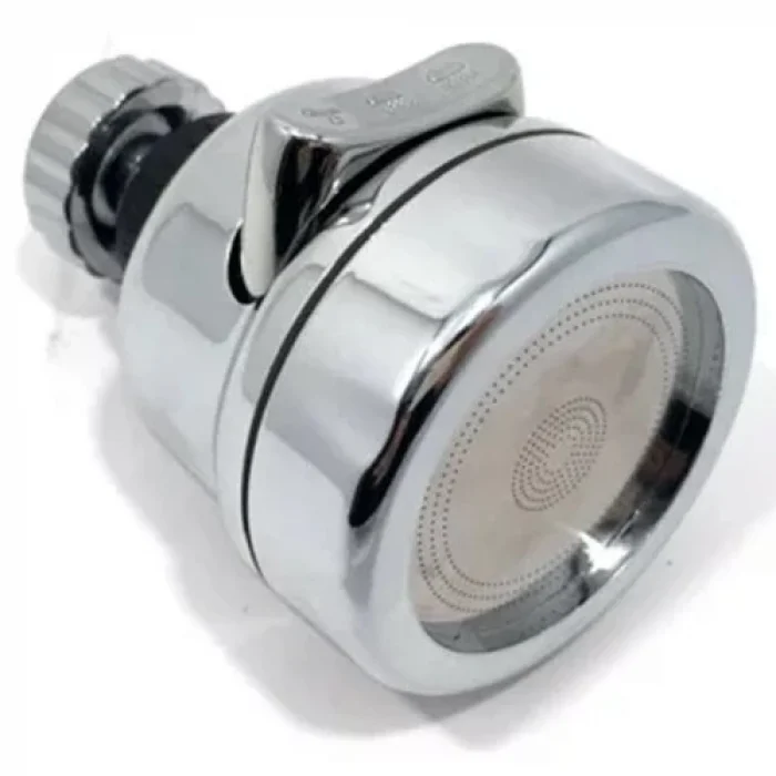 BUĞZ 3 Fonksiyonlu Krom Kaplama Oynar Musluk Başlığı