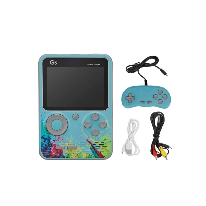 BUĞZ 3 İnç Ekran 500 Oyunlu Game Box Mini Taşınabilir Oyun Konsolu