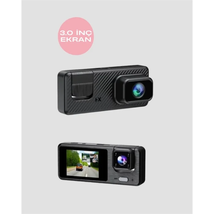  3 Kameralı DVR Araç Kamerası – Tam Güvenlik, Tam Kapsama