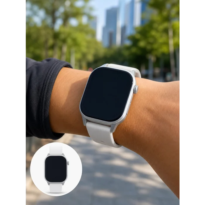 BUĞZ 3 Kordonlu Akıllı Saat Bluetooth Arama ve Akıllı Bildirim Destekli - BUĞZ