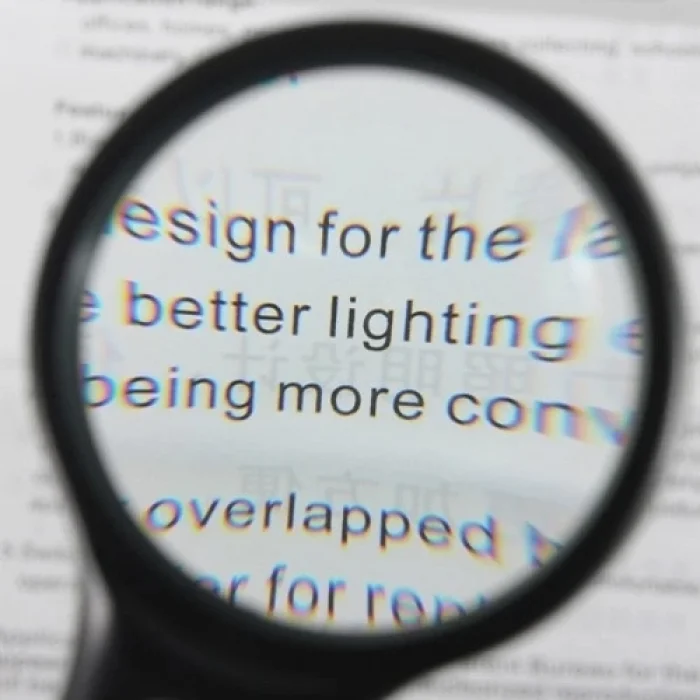 BUĞZ 3 Led Işıklı 3x75 Mm 45x22 Mm  El Büyüteç