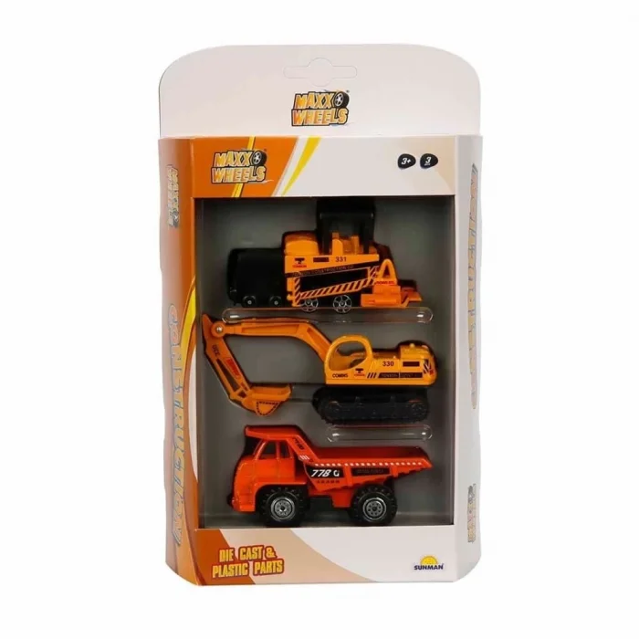 BUĞZ 3lü Araç Seti İş Makinaları