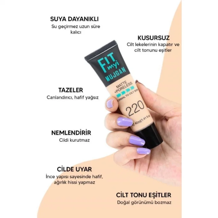 BUĞZ 3lü Fit Myi Tüp Fondöten Seti