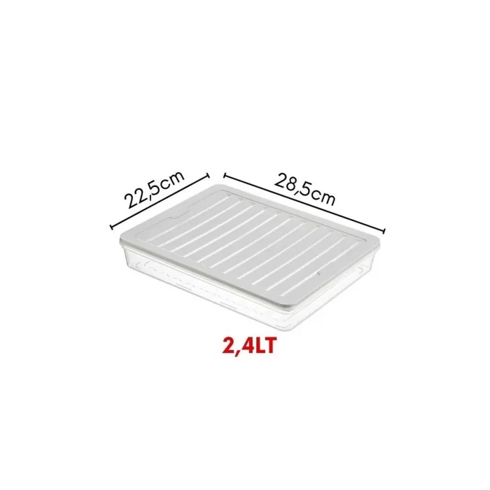  3lü Set Buzluk Buzdolabı Difriz Organizeri Mikrodalgaya Uygun Hava Almaz Saklama Kabı