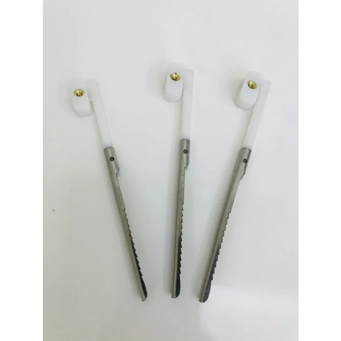  3lü Set Çelik Zemus Ürün Kesme Makinası Yedek Kaşık Yedek Uc Kürek