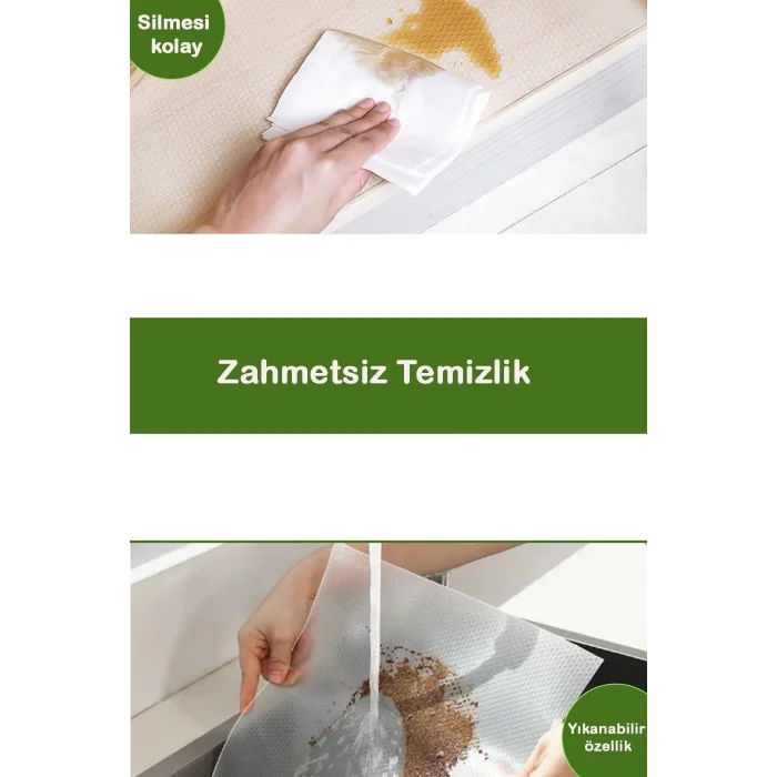  3 Metre Pvc Şeffaf Kaplama Kaydırmaz Dolap Içi Kaymaz Kaydırmaz Eva Raf Örtüsü