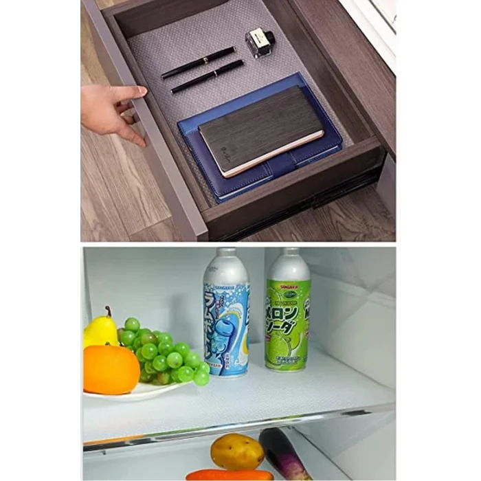  3 Metre Pvc Şeffaf Kaplama Kaydırmaz Dolap Içi Kaymaz Kaydırmaz Eva Raf Örtüsü