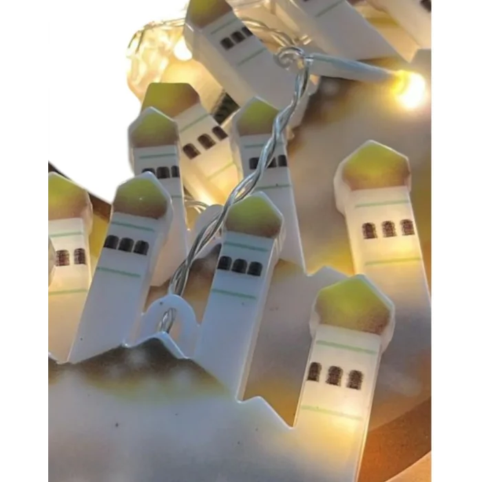 BUĞZ 3 Metre Ramazan LED Saçak Işık Ev İçi Dekoratif Aydınlatma