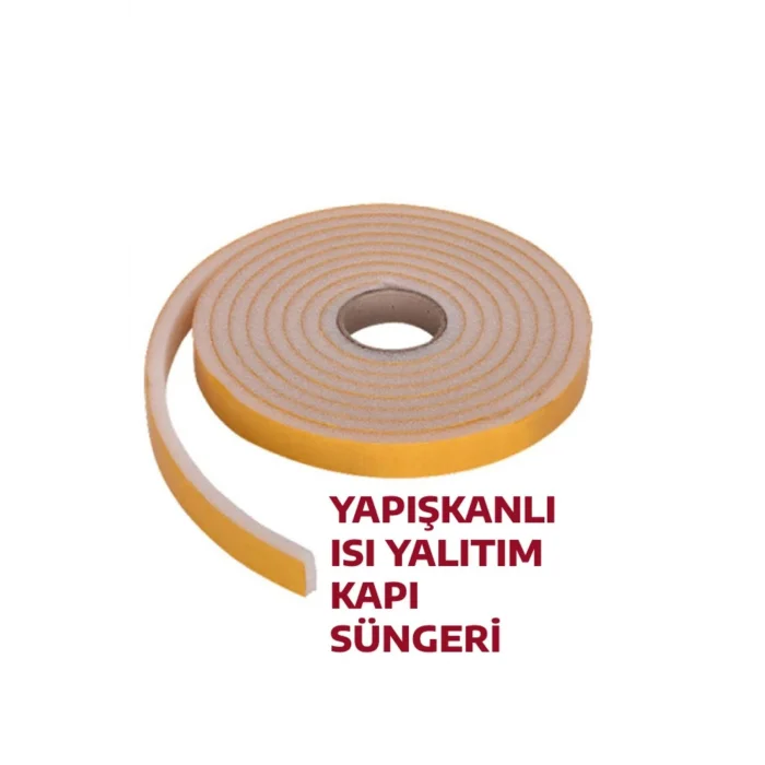 BUĞZ 3 Metre Yapışkanlı Kapı Bandı Isı Yalıtım Süngeri