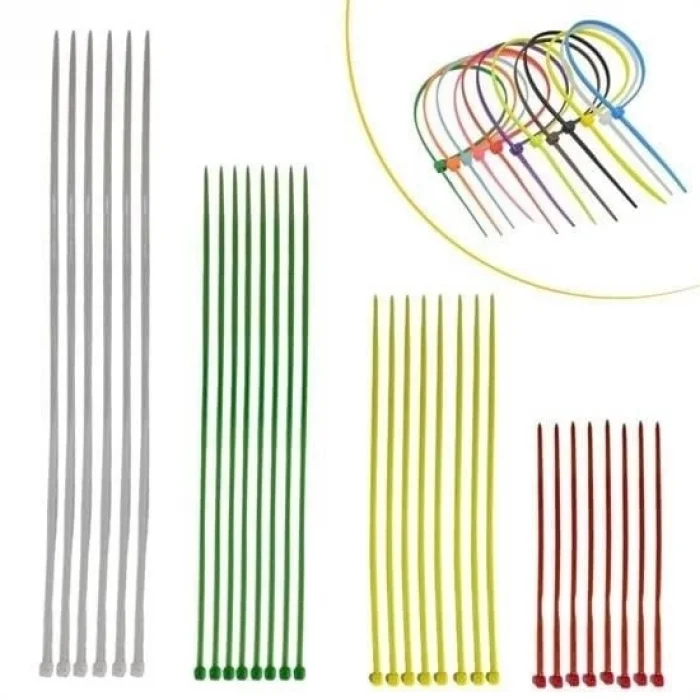 BUĞZ 30 Parça Plastik Kablo Kelepçe Seti Kablo Düzenleyici Bağlama Bantları