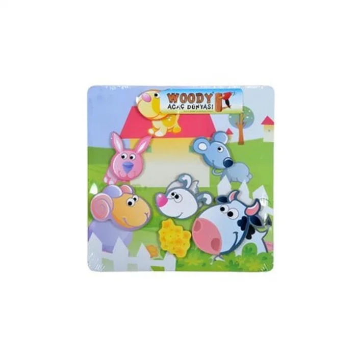  30058 SUN TAHTA PZL.3D KAFALAR ÇIRT ÇIRT-TOB-WOO