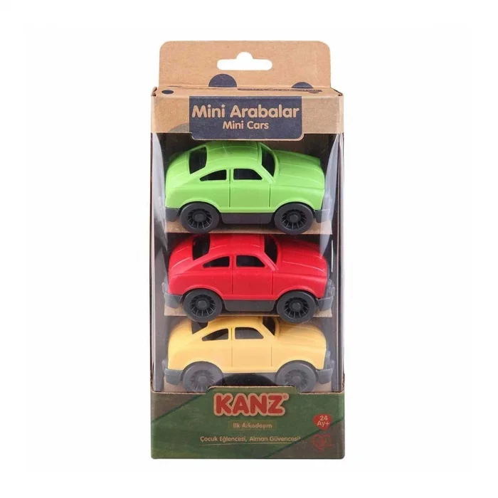 BUĞZ 30812 Kanz 3lü Mini Arabalar / +24 ay