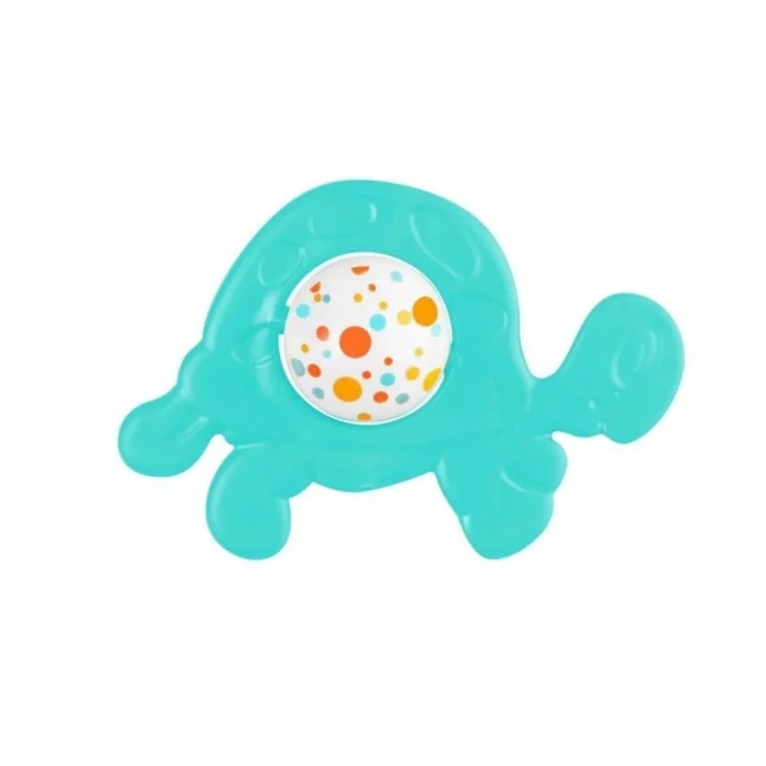  30862-LC Kanz Sevimli Kaplumbağa Diş Kaşıyıcı Çıngırak