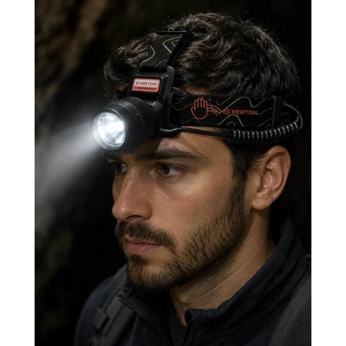 BUĞZ 30W LED Kafa Feneri Sensörlü Type C Şarjlı
