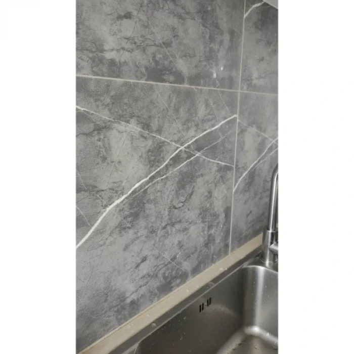 BUĞZ 30x30 Antrasit Mermer Desenli Duvar Sticker