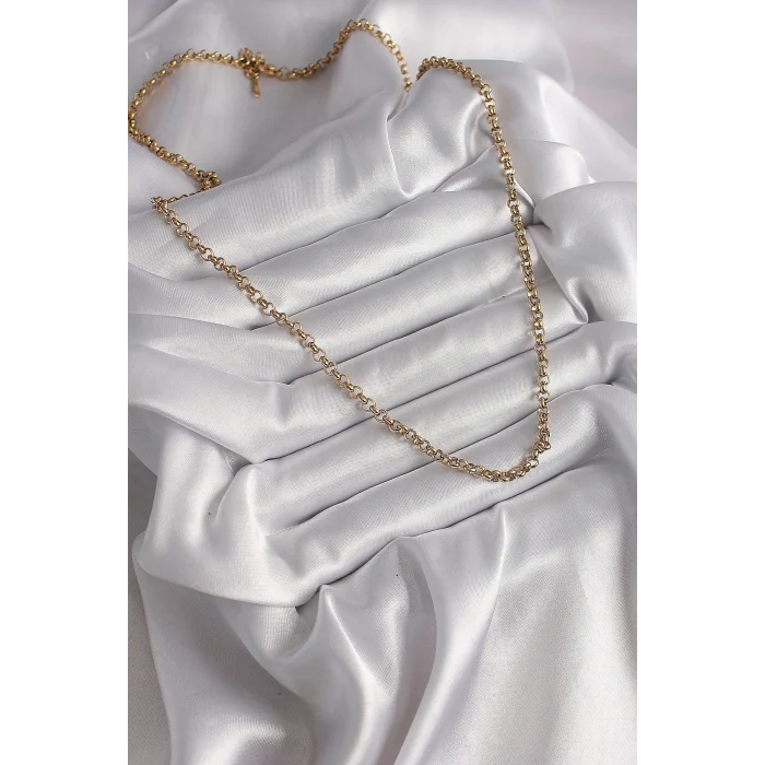 BUĞZ 316L Çelik Gold Renk Kadın Kolye - BUĞZ