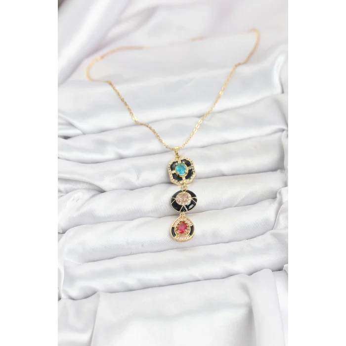 BUĞZ 316L Çelik Vintage Model Kadın Kolye