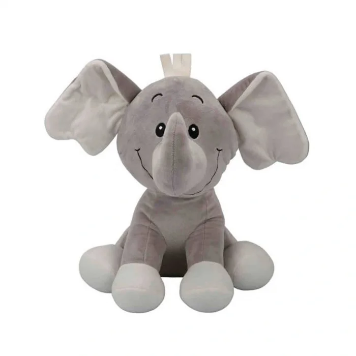 BUĞZ 3182 Oturan Peluş Hayvanlar 35 cm Hipopotam-İnek-Fil-Maymun -1 adet stokta olan gönderilir