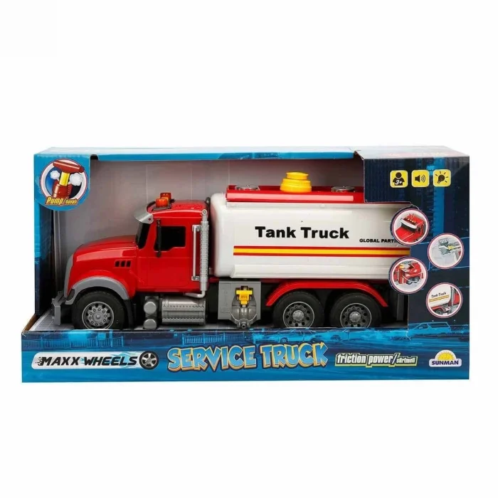 BUĞZ 3326 Maxx Wheels Sesli ve Işıklı İtfaiye Araçları -Sunman