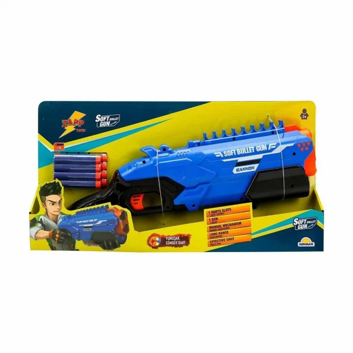  3407 Zapp Toys Sünger Dart Atan Silah 40 cm