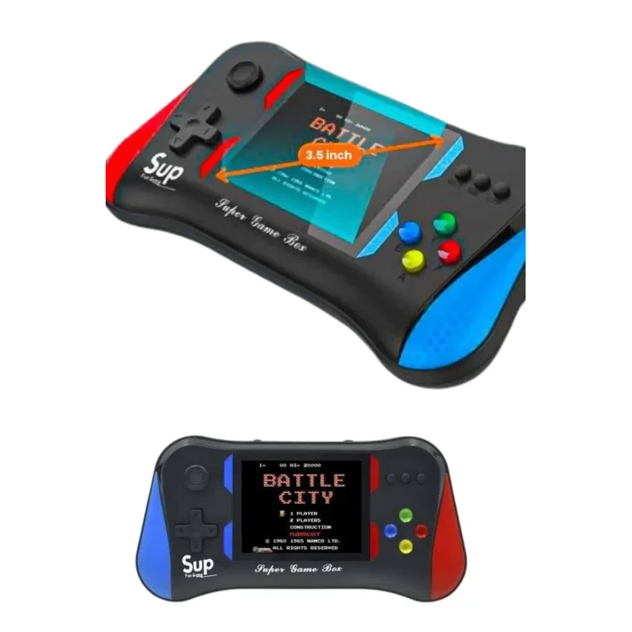  3.5 İnç 500ü 1 Arada Klasik Oyun Konsolu Nostalji Oyunlu Atari