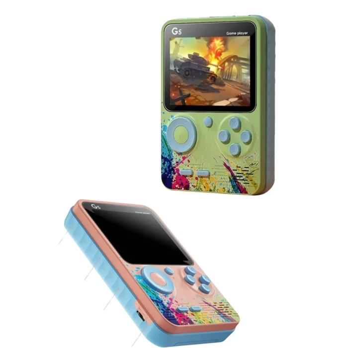 BUĞZ 3.5 İnç Klasik Retro LCD Ekran 500 Oyunlu Oyun Konsolu Taşınabilir