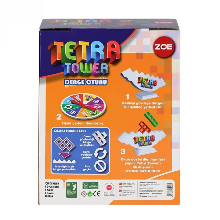 BUĞZ 35008 Zoe Tetra Power Denge Oyunu -KS Game