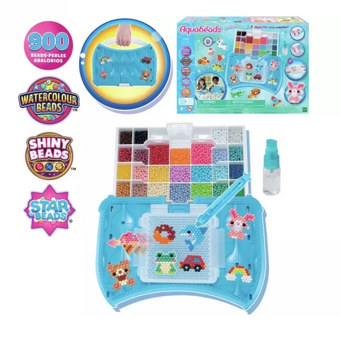 35087 AquaBeads Çantalı Başlangıç Stüdyosu 900 parça +4 yaş