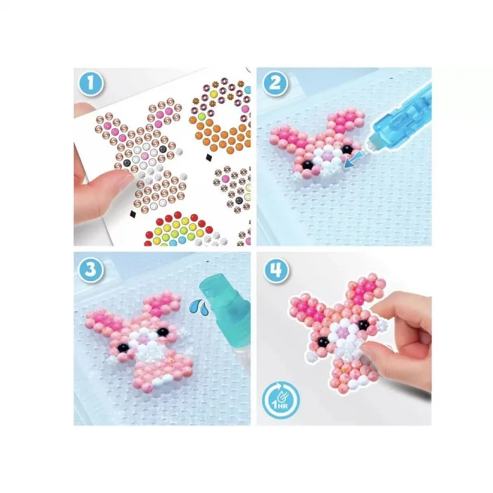  35087 AquaBeads Çantalı Başlangıç Stüdyosu 900 parça +4 yaş