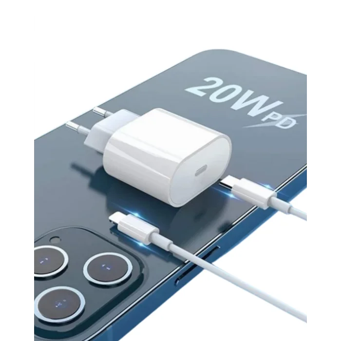 BUĞZ 35W USB-C Hızlı Şarj Adaptörü Type-C to C Kablo Seti - BUĞZ