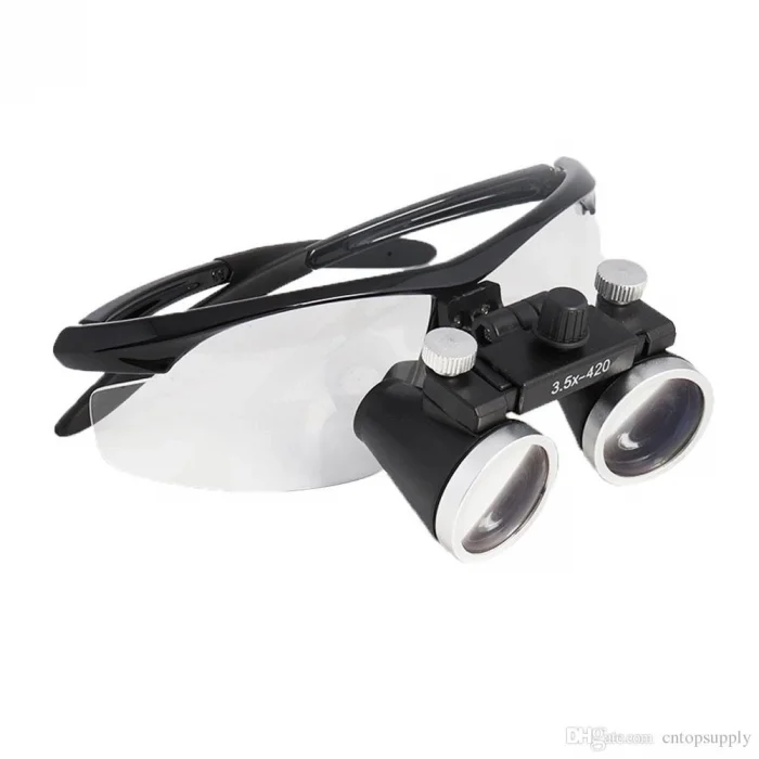 BUĞZ 3.5x420mm  Diş Cerrahi Gözlük Lens Büyüteç,taşıma Çantalı