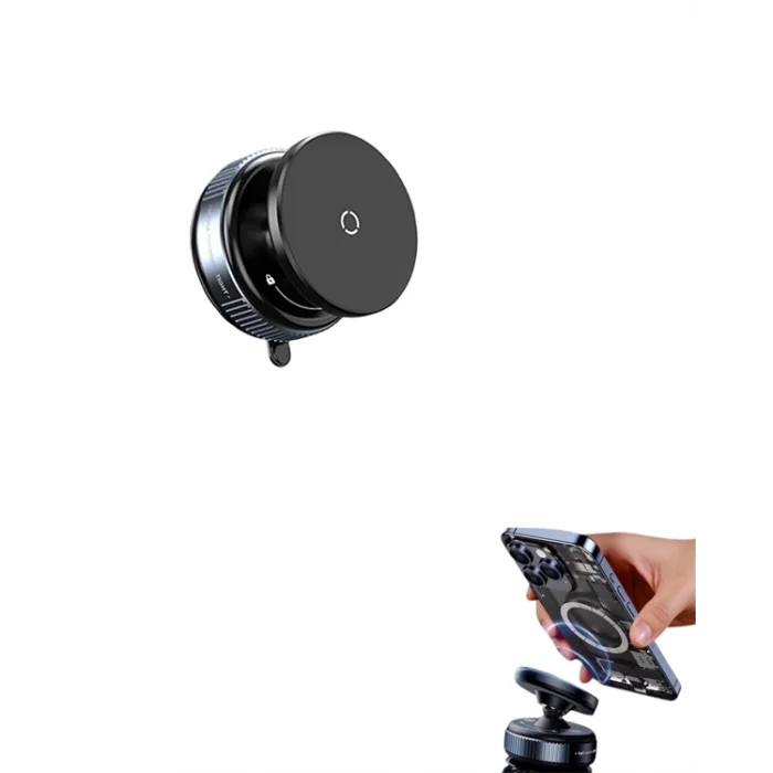  360° Ayarlanabilir Manyetik Araç Telefon Tutucu – Kompakt ve Pratik Tasarım