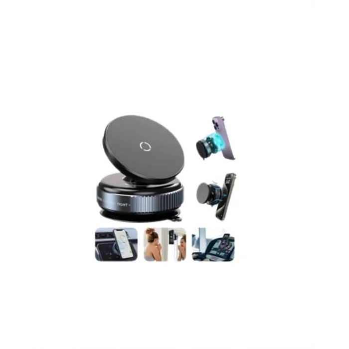  360° Ayarlanabilir Manyetik Araç Telefon Tutucu – Kompakt ve Pratik Tasarım