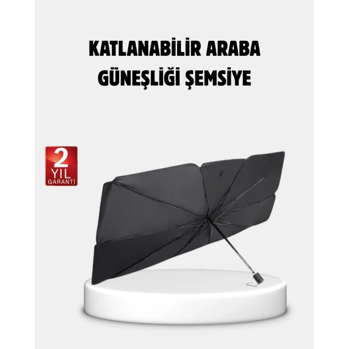 BUĞZ 360° Ayarlanabilir Ön Cam Güneşliği – Pratik Kullanım ve Dayanıklı Yapı