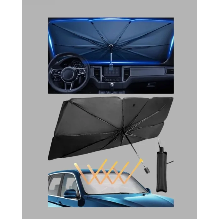 BUĞZ 360° Ayarlanabilir Ön Cam Güneşliği – Pratik Kullanım ve Dayanıklı Yapı